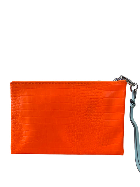 Cartera Bimba Y Lola Cocodrillo Naranja - Talla U