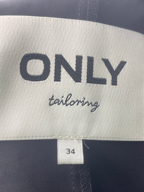 Cardigan Only Manga larga Abierto Negro - Talla 34