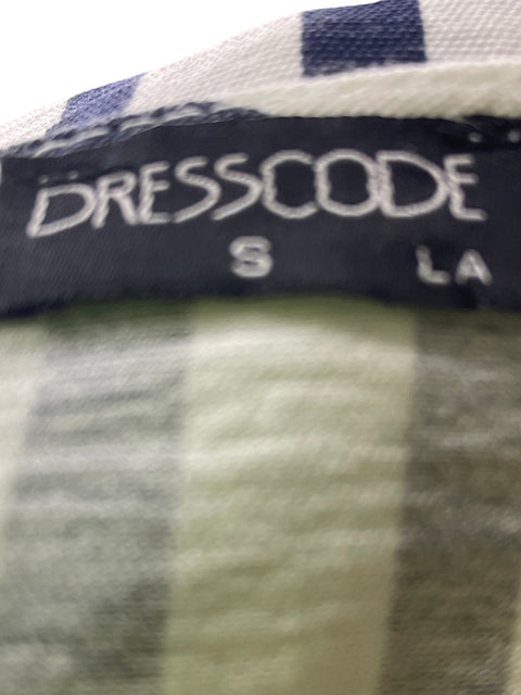 Vestido Dresscode Rayas Cuello v Negro - Talla S