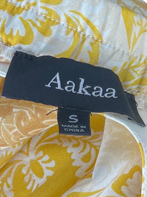 Conjunto Aakaa Estampado Amarillo - Talla S