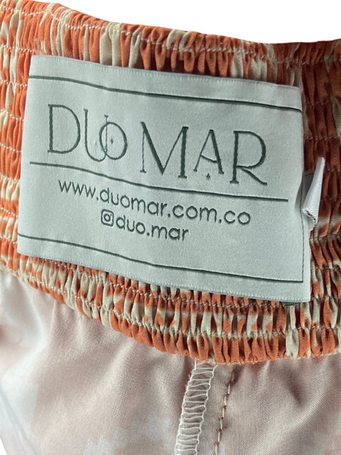 Conjunto Duomar By Carolina Cruz Estampado Marrón - Talla S