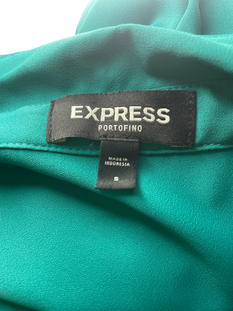 Blusa Express Manga larga Liso Verde - Talla S