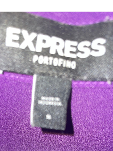 Blusa Express Manga larga Liso Morado - Talla S
