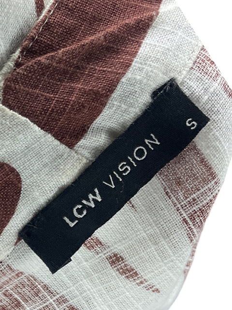 Cardigan Lcw Estampado Marrón - Talla U