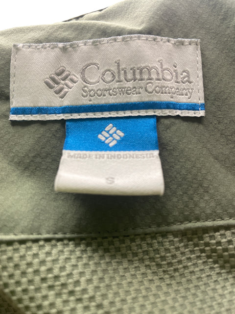 Chaqueta Columbia Zipper Manga larga Verde - Talla S