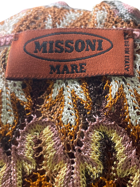 Vestido Missoni Tejido Midi Marrón - Talla S
