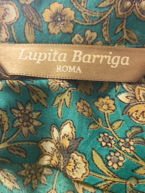 Vestido Lupita Barriga Estampado Manga larga Verde - Talla S