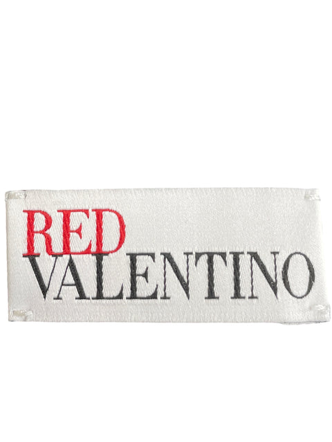 Falda Red Valentino de Algodón Vuelos Azul - Talla S