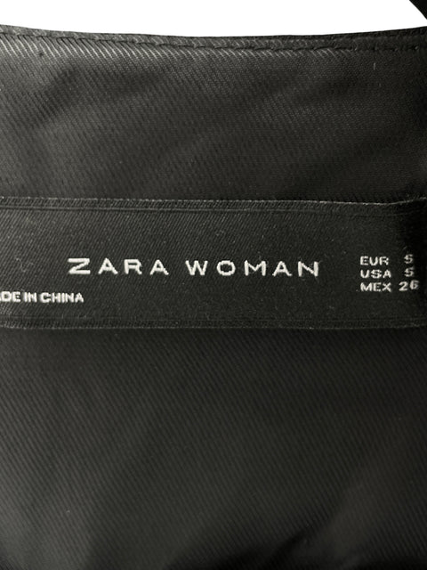 Blazer Zara Cuello v Negro - Talla S
