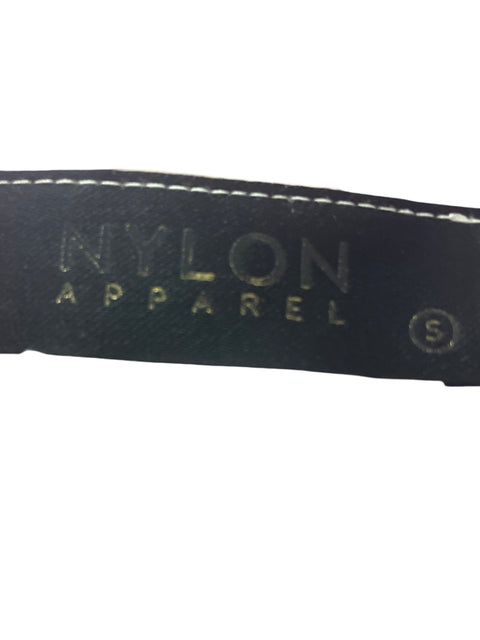 Falda Nylon Aparrel Estampado Floral Rosado - Talla S