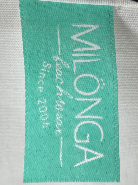Blusa Milonga Beachwear de Algodón Manga larga Blanco - Talla M