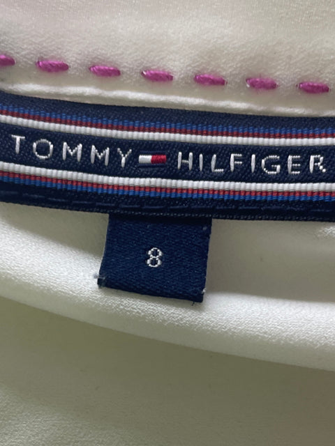 Camisa Tommy Hilfiger Bicolor Manga larga Rosado - Talla 8