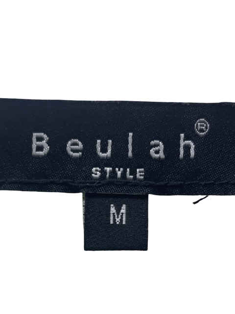 Camisa Beulah Transparente Manga larga Blanco - Talla M