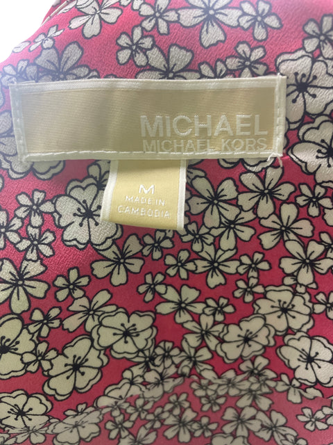 Camisa Michael Kors Manga larga Botones Rojo - Talla M