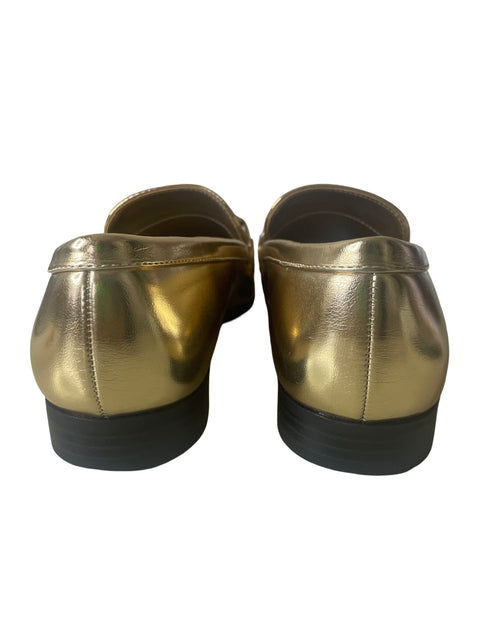 Zapato Bandolino Mocacine Cerrado Dorado - Talla 8.5