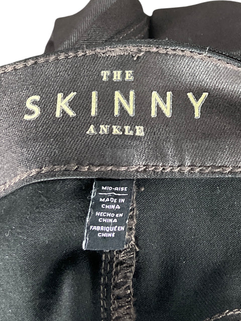Pantalón White House Black Market Skinny Marrón - Talla 4