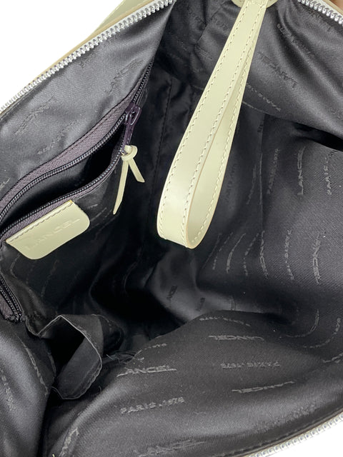 Cartera Lancel Baguette Jaquard Estampado Beige - Talla U