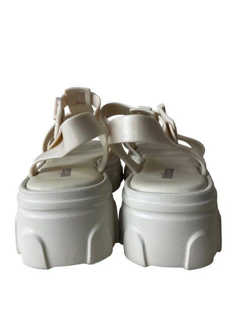 Sandalia Melissa Alto Plataforma Blanco - Talla 38
