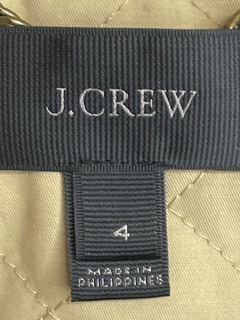 Chaqueta J. Crew de Algodón Manga larga Beige - Talla 4