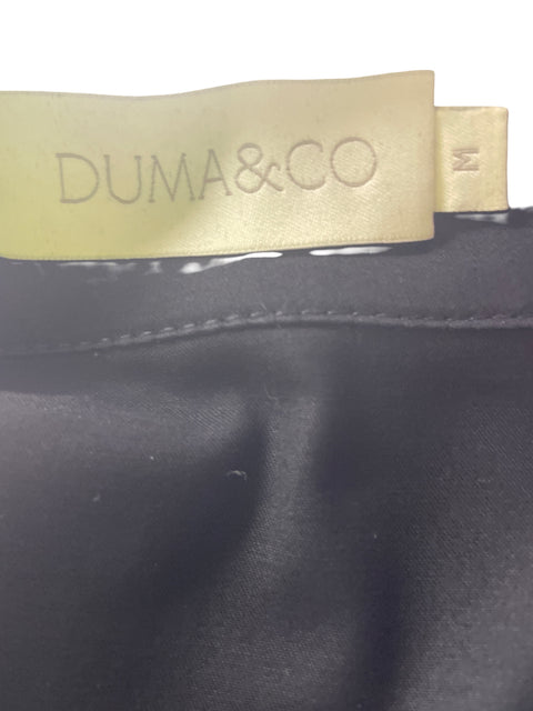 Camisa Duma & Co de Algodón Manga larga Liso Negro - Talla M