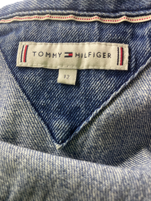 Vestido Tommy Hilfiger Midi Manga larga Azul - Talla 12