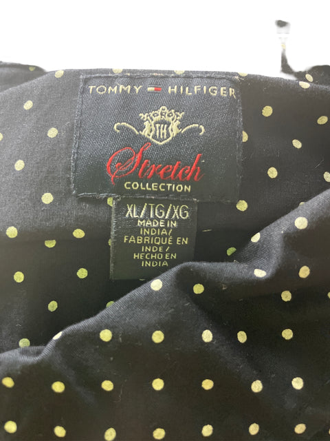 Vestido Tommy Hilfiger de Algodón Lunares Manga larga Azul - Talla XL