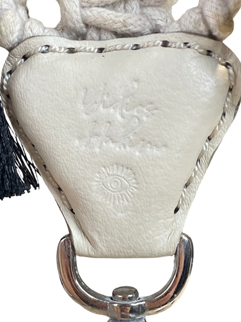 Straps Guanábana Handmade Pompones Beige - Talla U