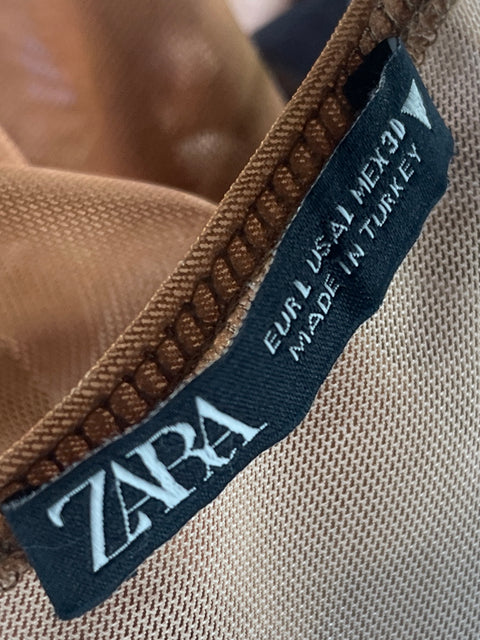 Blusa Zara Marrón - Talla L