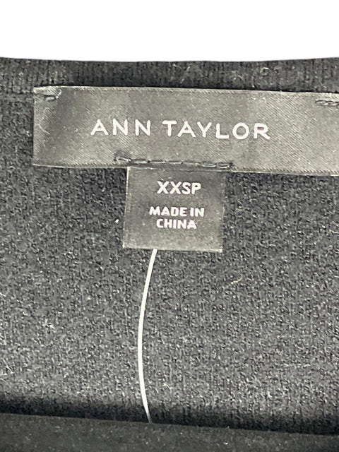 Top Ann Taylor Negro - Talla XXS