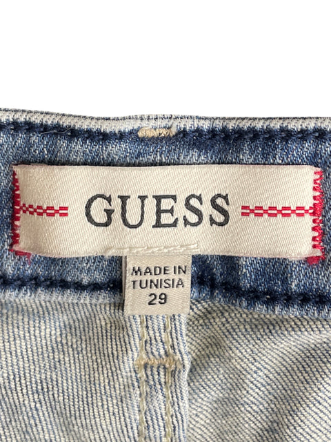 Jean Guess de Algodón Flare Azul - Talla 26