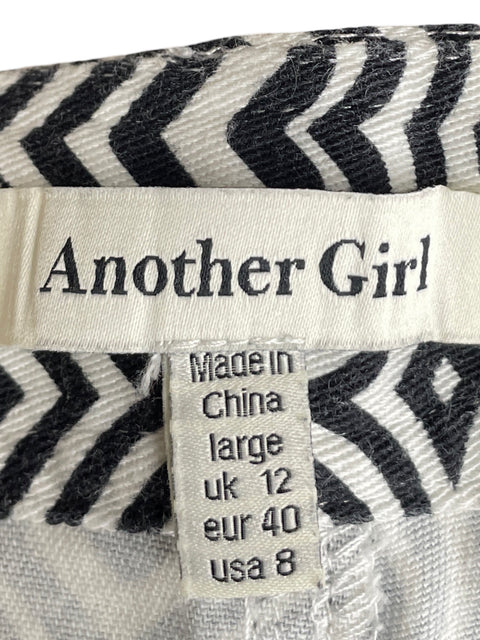 Jean Another Girl de Algodón Straight leg Negro - Talla 40