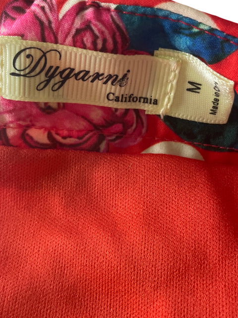 Conjunto Dygarni Falda/blusa Estampado Naranja - Talla M