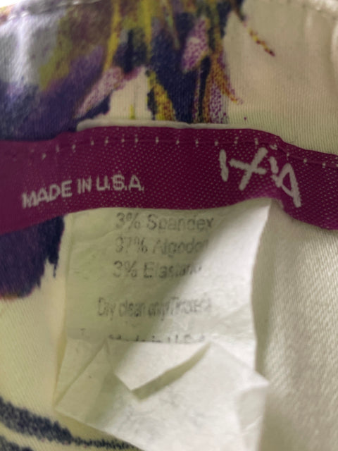 Vestido Ixia Estampado Tiras Blanco - Talla S