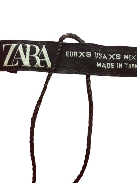 Vestido Zara Tiras Maxi Rojo - Talla XS