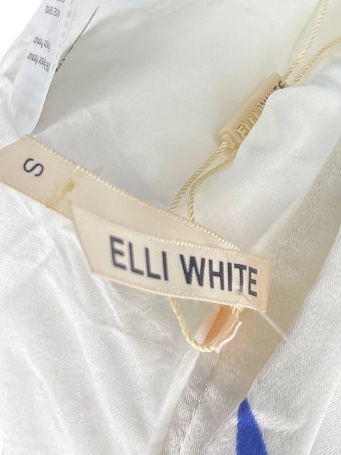 Conjunto Ellie White Estampado Azul - Talla S