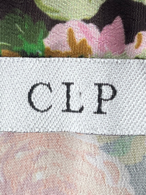 Blusa Clp Estampado Floral Verde - Talla M