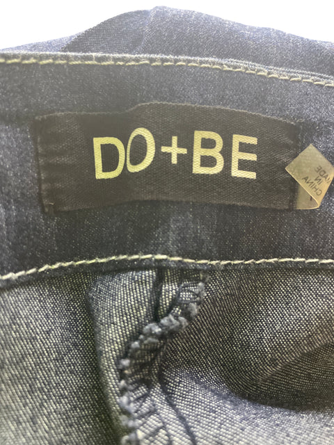 Pantalón Do+be Recto Palazo Azul - Talla M
