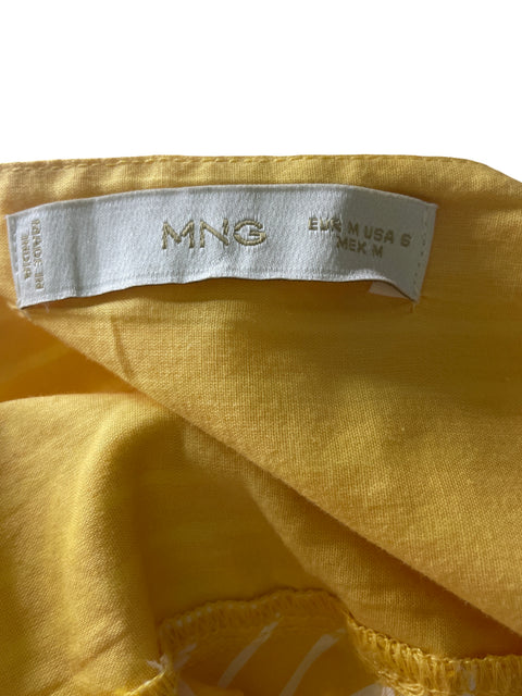 Vestido Mng Tiras Maxi Amarillo - Talla S