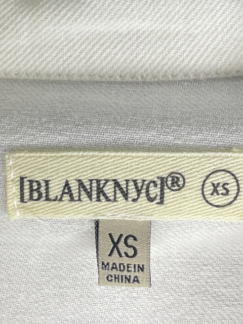 Abrigo Blank Nyc Blanco - Talla XS