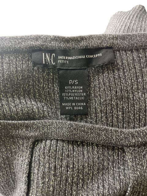 Blusa International Conceps Texturizado Manga larga Gris - Talla S