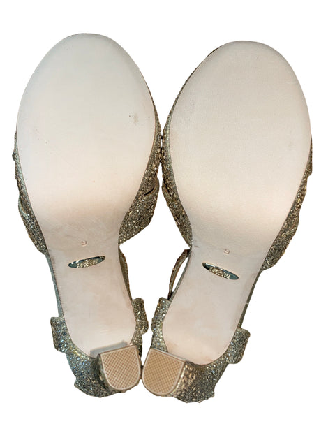 Sandalia Badgley Mischka Dorado - Talla 9