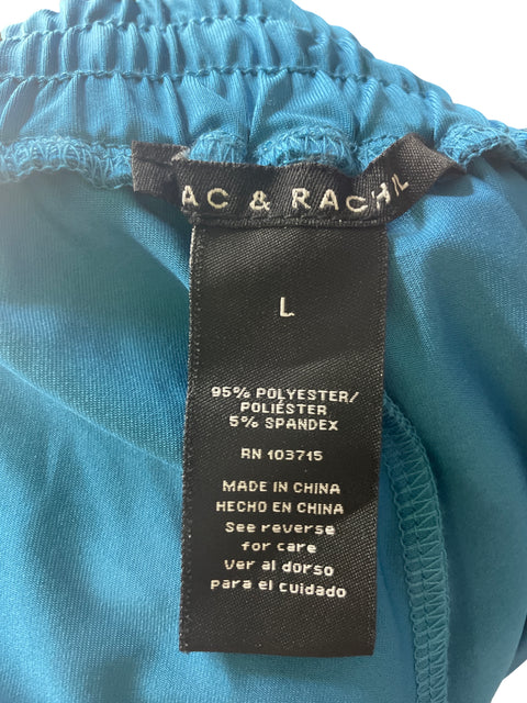 Pantalón Zac & Rachel Palazo Elastico Azul - Talla L