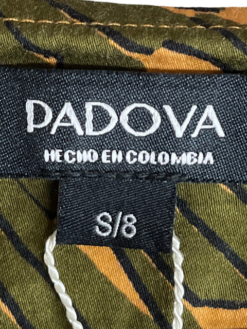 Conjunto Padova de Algodón Mangas abullonadas Verde - Talla S