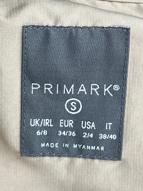 Chaqueta Primark Windbreaker Beige - Talla S