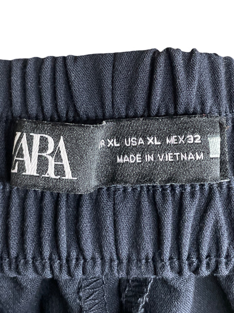 Pantalón Zara Wide-leg Azul - Talla XL