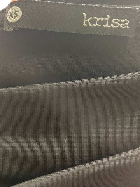 Blusa Krisa Sin mangas Suelto Negro - Talla XS