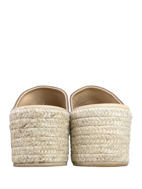 Sandalia Gaimo Plataforma Beige - Talla 40
