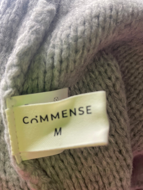 Chaleco Commense Sin mangas Tejido Gris - Talla M