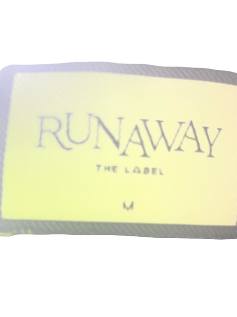 Vestido Runaway Ajustado Fajon Negro - Talla M