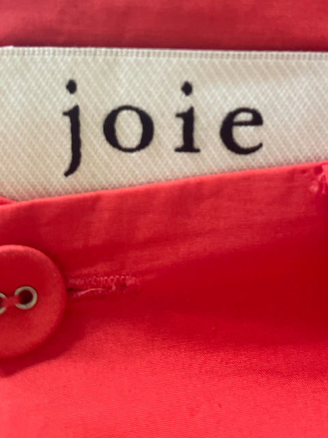 Pantalón Joie Liso Wide-leg Rojo - Talla 4